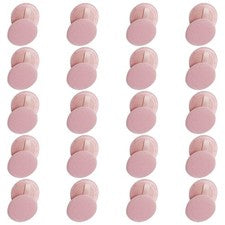 Almohadillas de maquillaje aplicadoras de polvo corporal de 20 piezas para soplo de belleza prensado
