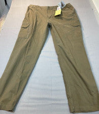 COLUMBIA Pantalones Senderismo Aire Libre Ropa de Hombre Carga 44x35 Hombre Beige Leer