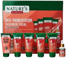 NATURE'S ESSENCE Kit Tratamiento Antipigmentación Facial con Ácido Glicólico 200gm