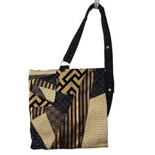 Bolso Convertible Carogi Patchwork Carson Rogers Multifunción Estilo Boho Indie