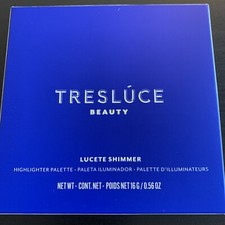 Paleta iluminadora de cuatro tonos Tresluce Beauty Lucete Glow maquillaje nueva en caja
