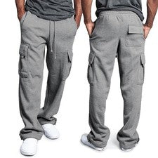 Pantalones deportivos G-Style EE. UU. para hombre de peso pesado polar de carga con bolsillo