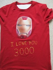 Camiseta personalizada para hombre estilo 'Iron Man'