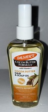 Aceite de retención de cabello y cuero cabelludo Palmer's de manteca de cacao y biotina, 5,1 onzas