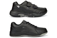 Entrenadores de ajuste ancho para hombre Entrenadores extra grandes de cuero Tallas 13-15 (ajuste E)
