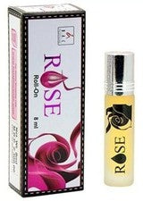 Balaji Rose Rollon Perfume 8ml each (Attar) pack of 2, fast ship
