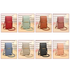 Bolso Bandolera para Teléfono Llave con Cremallera Multifuncional Duradero Moda Ajuste Preciso