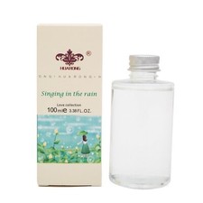 Aceite de fragancia 100 ml aceite de perfume aromático botella individual (vainilla)