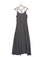 Vestido maxi de mujer Q/S design by T. 40/L negro viscosa