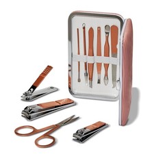 Blossom 10 en 1 Kit Profesional Manicura, Pedicura + Herramientas Faciales Acicalamiento