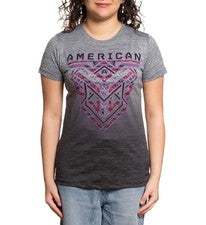 Camiseta para mujer American Fighter Garrison