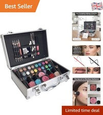 Kit de Maquillaje Profesional 52 Piezas BCT-Kosmetik - Esenciales de Belleza en Plata