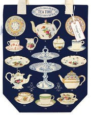 Bolso de Mano Cavallini & Co. Estilo Vintage Tea Time