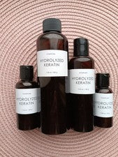 Queratina hidrolizada hágalo usted mismo suministros cosméticos naturales formulación para el cuidado del cabello