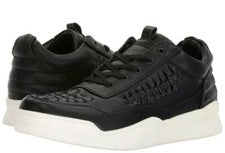 Steve Madden Hombre Valor Negro Tejido Moda Zapatilla Talla 11.5
