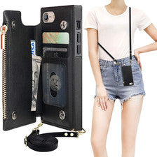 Bolso Transversal Funda Táctil para Teléfono Celular Cartera para Mujer de Moda