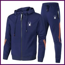 Nuevo Primavera y Otoño Running Transpirable y Moda Fitness Set para Hombre, a