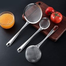 Juego de coladores 5 tamaños 8 11 14 16 18 cm para cocinar y hornear