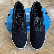 NUEVO Zapato Lakai Skateboarding Riley Hawk Para Hombre Talla 11 Negro/Negro Gamuza