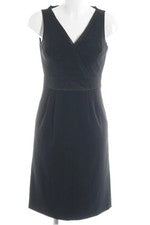 Zero Sommerkleid Damen Kurzarmkleid Elegant Schwarz Größe 34