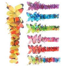 84 piezas calcomanías adhesivas decoración mariposas pared hogar decoración mariposas