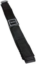 Minott Tavolino | Correa de reloj correa continua gancho y bucle negra 14 mm