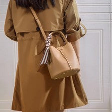 Mujer Bolso Cubo Bolso de Mano de Cercanías Bolso de Hombro Material Suave Verano Nuevo Estilo