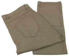 Pantalones chinos THE MENS STORE color topo calce a medida 5 bolsillos mezcla de algodón 33 32 nuevos con etiquetas