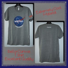 Camiseta Bella-Canvas para mujer con cuello en V (estilo NASA) ¡100 % algodón y ligera!