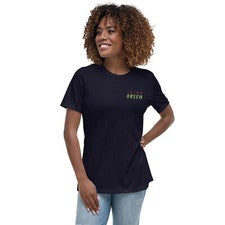 Camiseta relajada para mujer