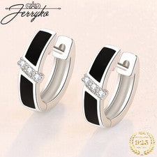 Pendientes mujer criollos plata de ley 925 circonitas criollos bisutería mujer regalo