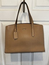 Bolso para mujer Coach de cuero tostado