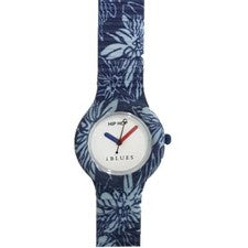 Reloj Unisex HIP HOP IBLUES HWU0542 32mm Silicona Azul Blanco