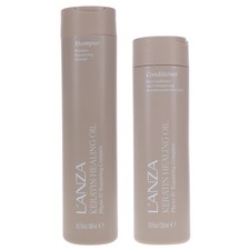 Champú reparador L'ANZA Keratin Healing Phyto-IV de 10,1 oz y acondicionador 8,5 oz