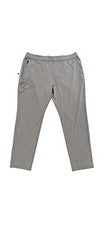 Pantalones FOURLAPS Para Hombres Gris Jaspeado EQUIPADOS Calce Atlético Tejido Elástico Cordón XL