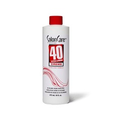 Crema Desarrolladora Salon Care 40 Volumen, 16 Fl Oz (Paquete de 1), Multicolor