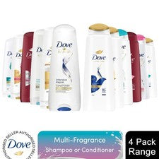 Champú o acondicionador reparador intensivo Dove Nutritive Solutions, paquete de 4