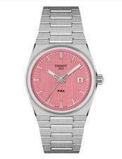 Tissot PRX Quartz Pink Dial Ladies Watch T137.210.11.331.00 New Boxed
