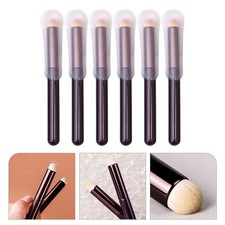 Mini esponja de maquillaje pinceles profesionales herramientas de belleza para rostro 6 piezas