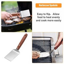 Herramienta indispensable para cualquier cocina pala de galletas de acero inoxidable fácil Handha
