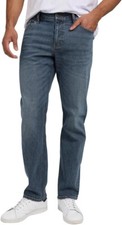 Pantalones de mezclilla estilo 5 bolsillos elásticos cómodos para hombre IZOD | Azul | 30W X 29L (NUEVOS SIN ETIQUETAS)