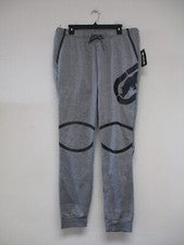 Pantalones de chándal Ecko para hombre grandes grises pierna cónica elásticos hip hop Y2K años 90