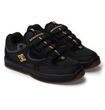 ZAPATOS DC KALYNX ZERO ZAPATILLAS NEGRAS DORADAS