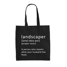 Definición Paisajista - Bolsa De Lona - Jardín Jardinero Jardines Divertido DIY