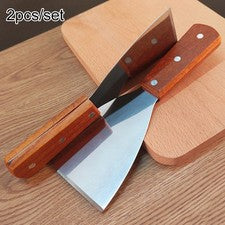 Nueva espátula de carne duradera DIY acero inoxidable pinball pastel utensilios herramienta