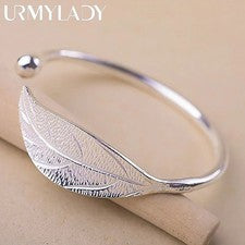 Brazalete brazalete de plata de ley 925 para mujer joyas regalo de Navidad para ella*