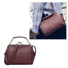Mujeres Retro PU Bolsa Bolso de Hombro Bandolera Bolso de Noche Bolso de Mano Damas