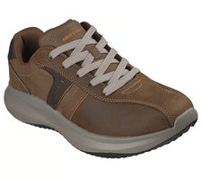Zapatos Skechers Para Hombre Extra Anchos Calce Relajado Cuero Comodidad Espuma con Memoria 211229