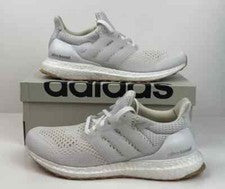 Adidas Ultraboost 1.0 W Zapatos para Correr Para Mujer Triple Blanco ID9689 Parte Inferior de Goma
