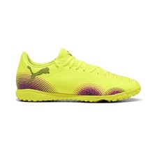 PUMA Future 8 Play Eclipse Pack Botines de Fútbol de Césped para Hombres Tenis Amarillos Atléticos